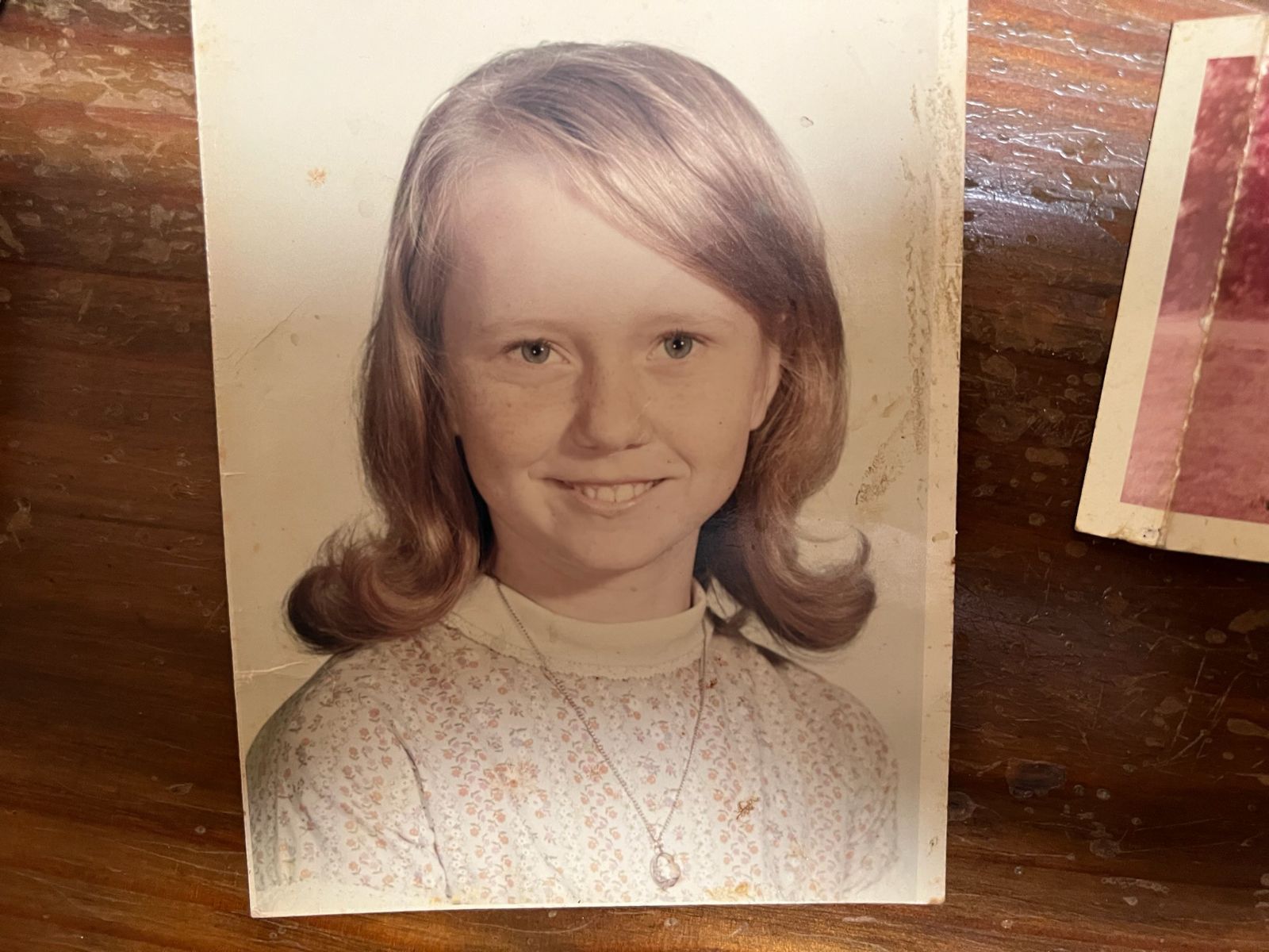 Faded school portrait