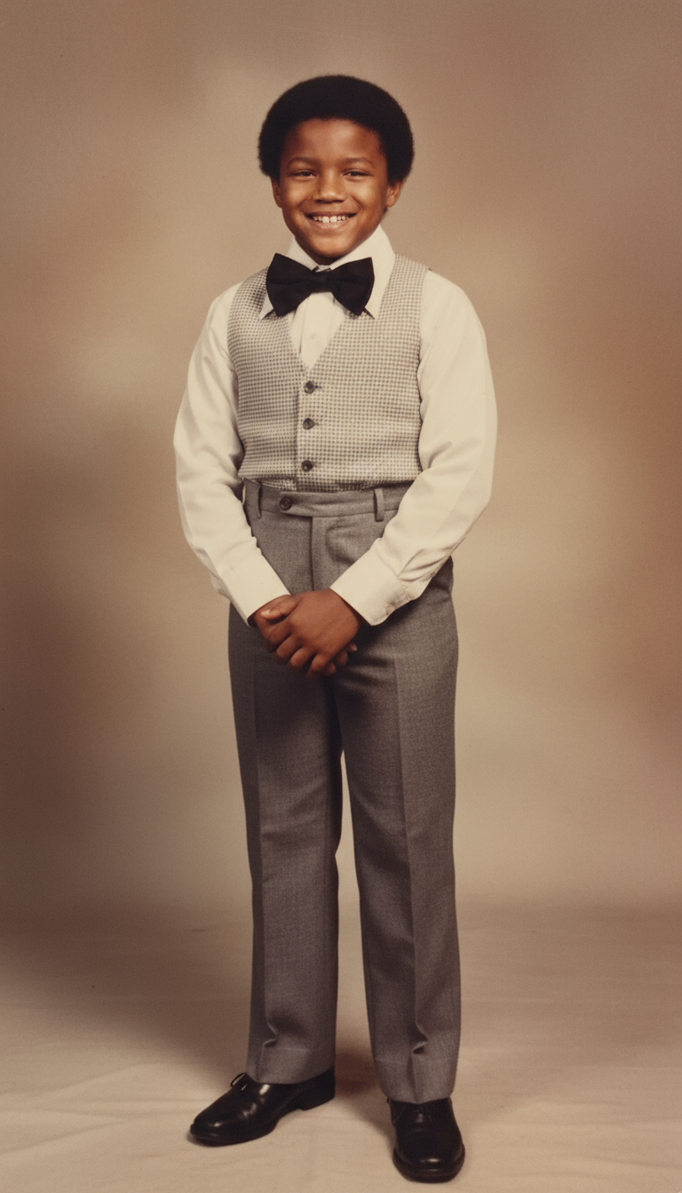 Full-body formal scene
