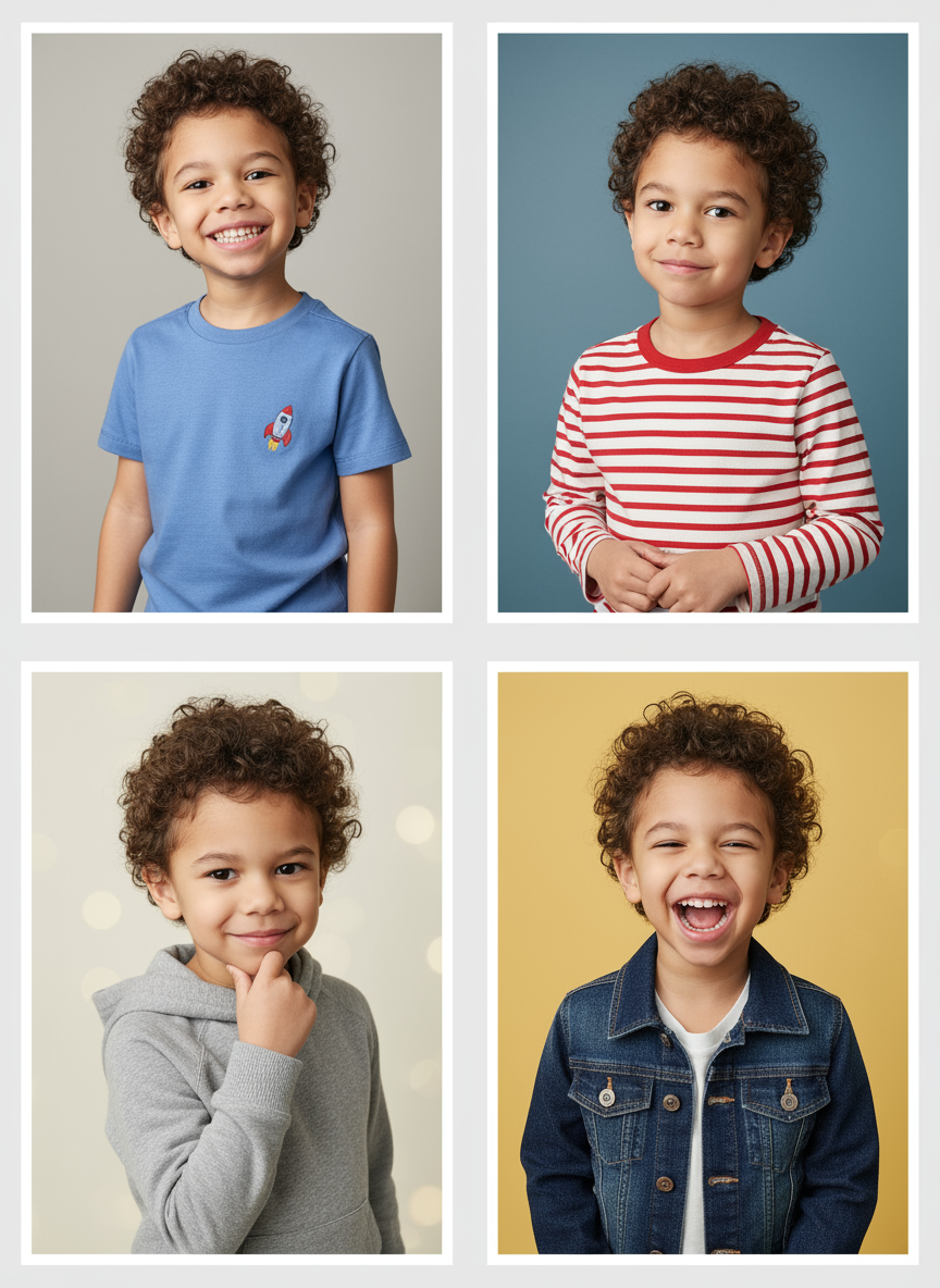 School picture variations