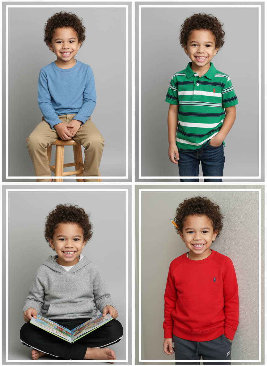 School picture variations