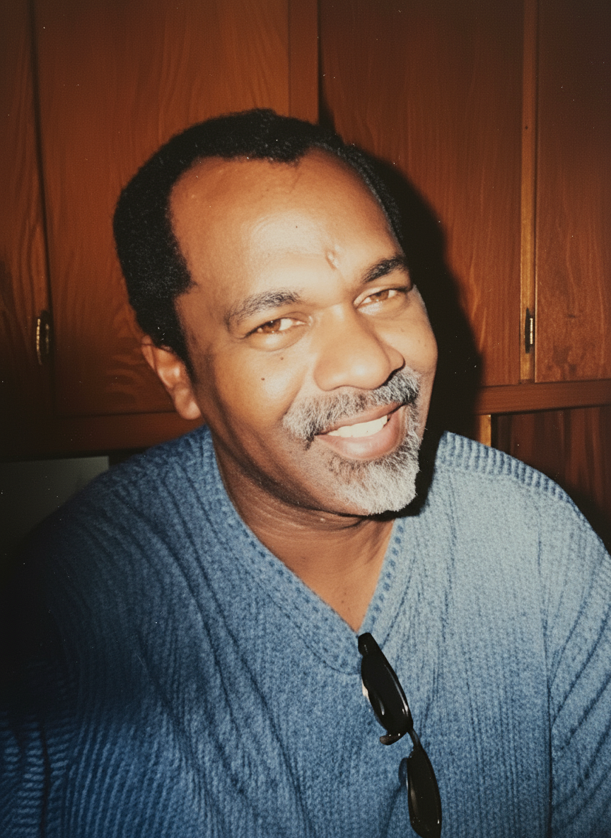 Restored vintage portrait